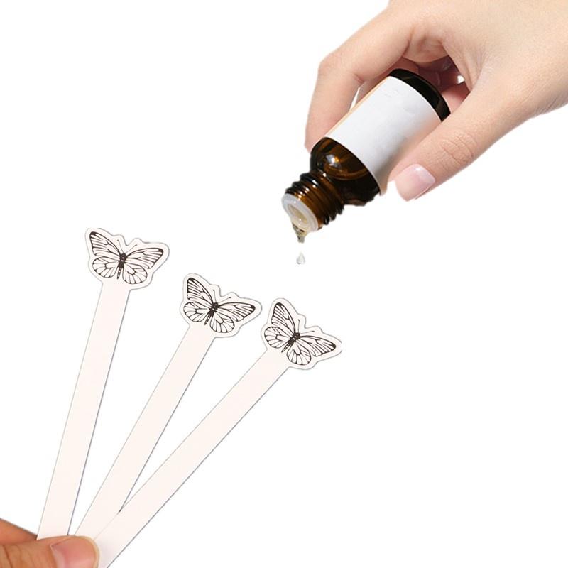 Perfume Fragrance Test - 100 Adet Yaratıcı Kelebek Şekli Test
