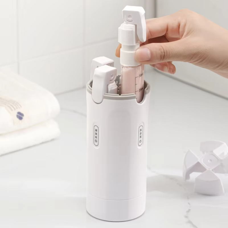 Perfume Fragrance Dispenser - 4'ü 1 Arada Taşınabilir Sızdırmaz Seyahat