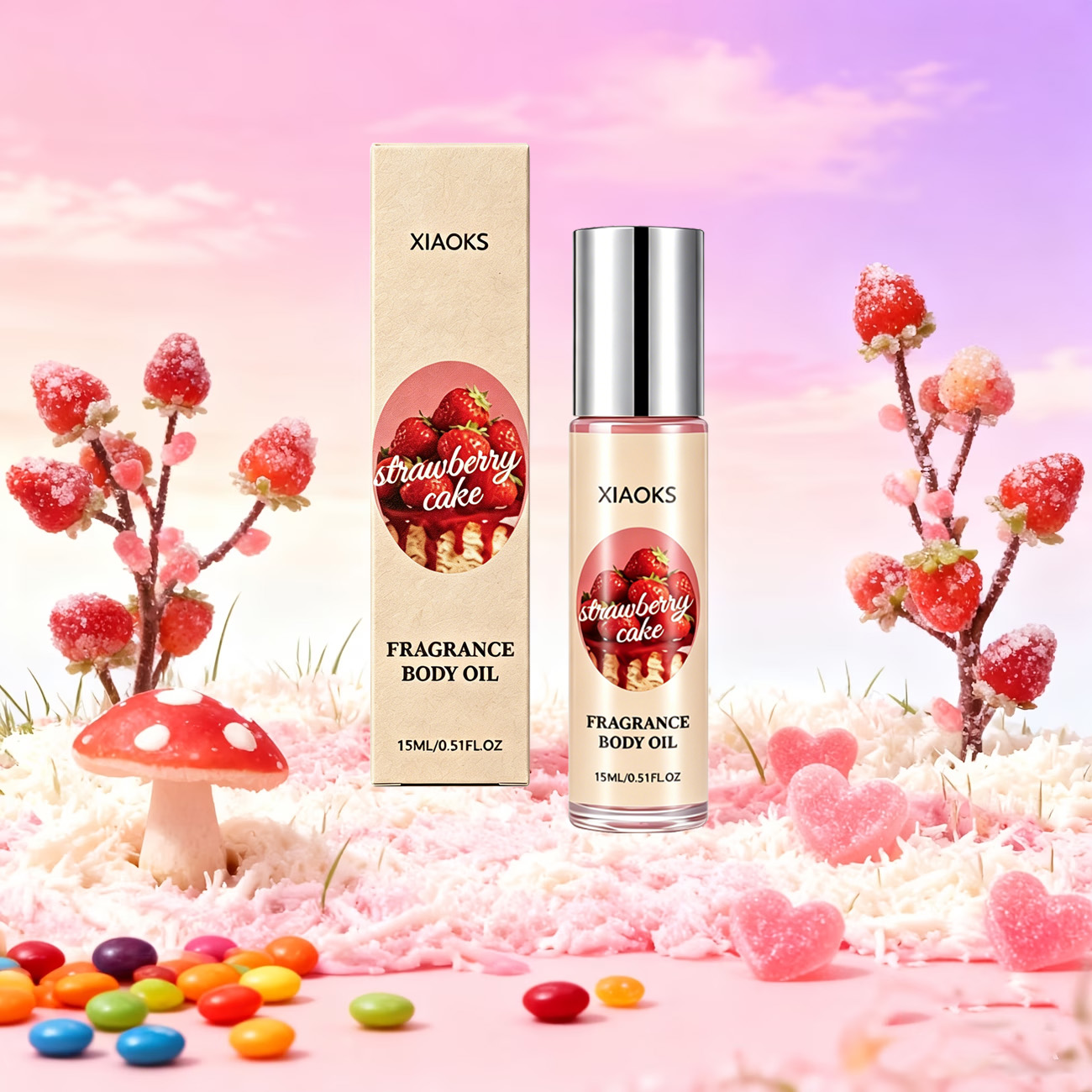 1 Şişe Çilekli Kek Tatlı Roll- - Perfume Floral Fragrance incelemesi ve fiyatı