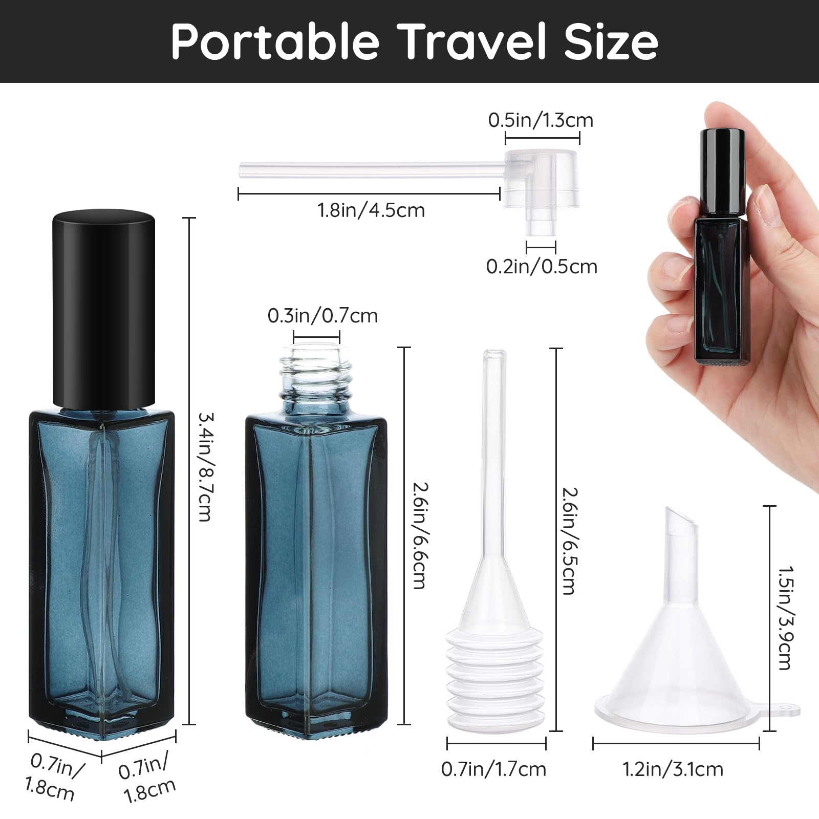 10 adet Parfüm Şişesi Sprey Bo - Perfume Fragrance Dispenser incelemesi ve fiyatı