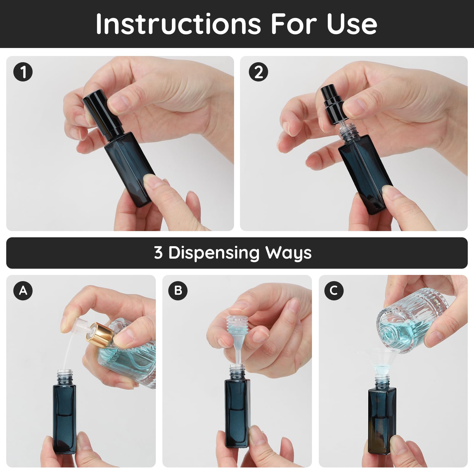 10 adet Parfüm Şişesi Sprey Bo - Perfume Fragrance Dispenser incelemesi ve fiyatı