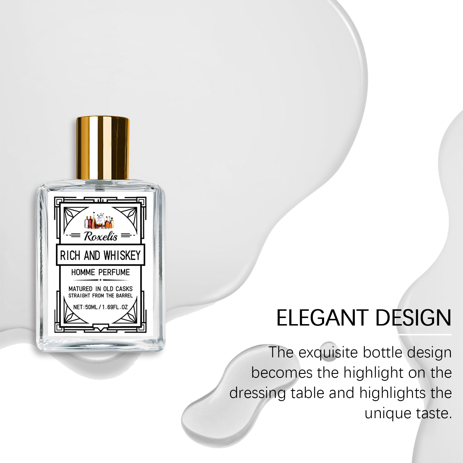 Roxelis 50ml Charm Whisky Erke - Perfume Fragrance Tous incelemesi ve fiyatı